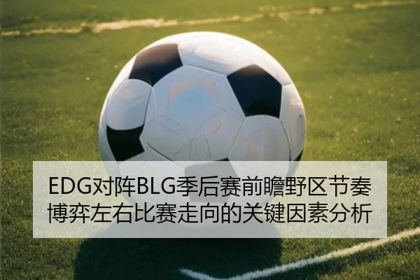 EDG对阵BLG季后赛前瞻野区节奏博弈左右比赛走向的关键因素分析